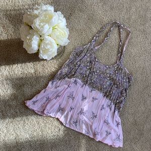 Free People Crossback Blouse